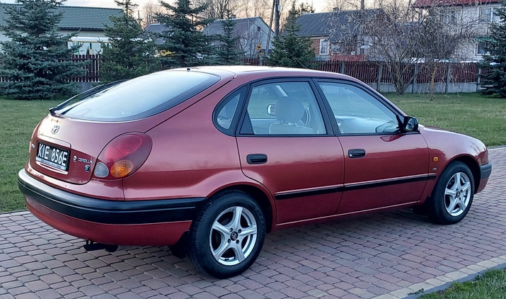 Toyota Corolla cena 11500 przebieg: 218000, rok produkcji 1998 z Alwernia małe 667